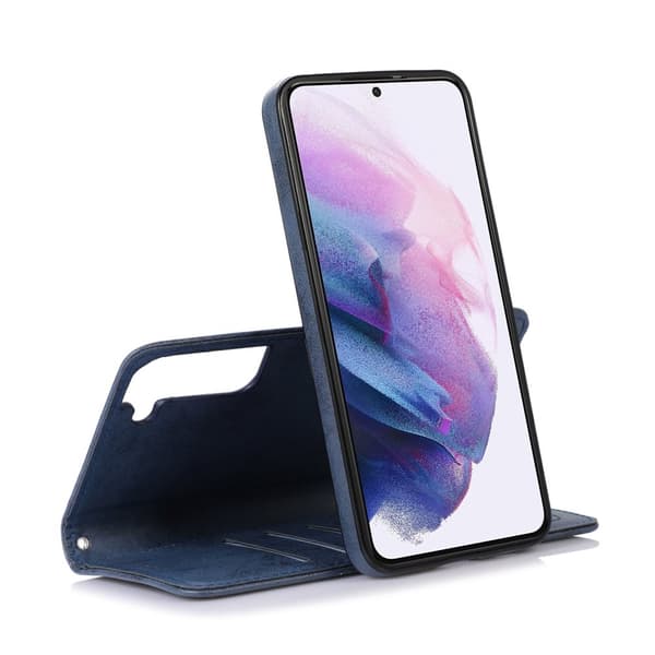 Samsung Galaxy S22 Plus - Robust LEMAN Plånboksfodral
