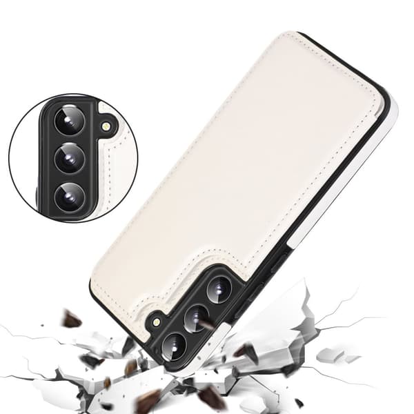 Samsung Galaxy S22 Plus - Elegant Praktiskt Skal med Korthållare