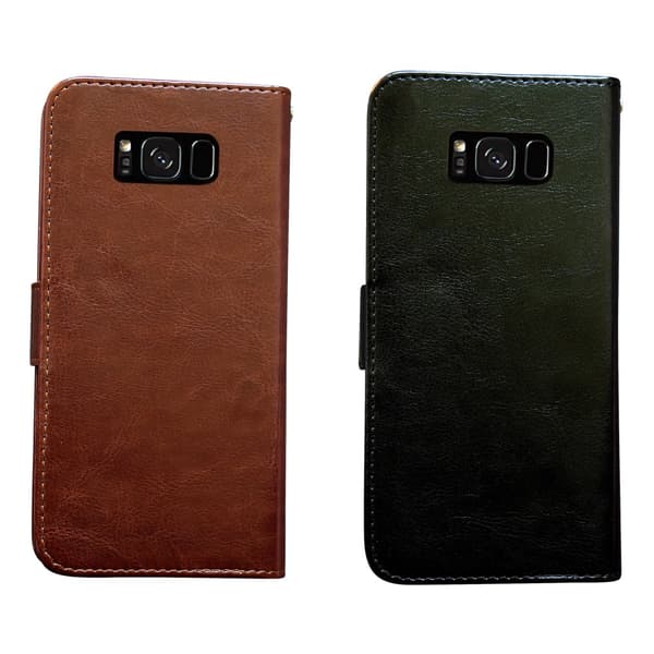 Samsung Galaxy S8 - Læder cover / Beskyttelse