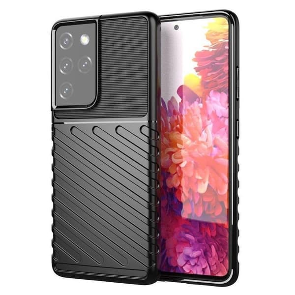 Samsung Galaxy S21 Ultra 5G Thunder Flexible Rugged Slim Skal