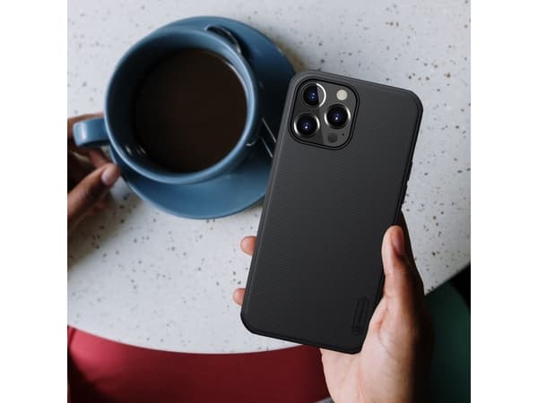 Nillkin Super Frosted Shield forsterket deksel + stativ for iPhone 13 Pro svart