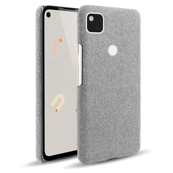 Google Pixel 4a 5g Textil Skal - Grå