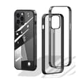 Miniatyrbild 1 av 3: Phonet iPhone 13 Mini Mobilskal Transparent - Svart Ram