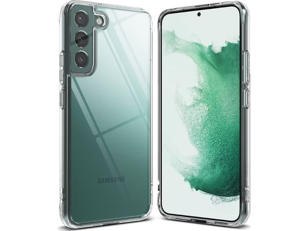 Ringke Ringke Fusion deksel med gelramme for Samsung Galaxy S22+ (S22 Plus) gjennomsiktig