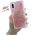 Miniatyrbillede 1 af 5: iPhone X/Xs - Moving Glitter 3D Bling Cover / Beskyttelse