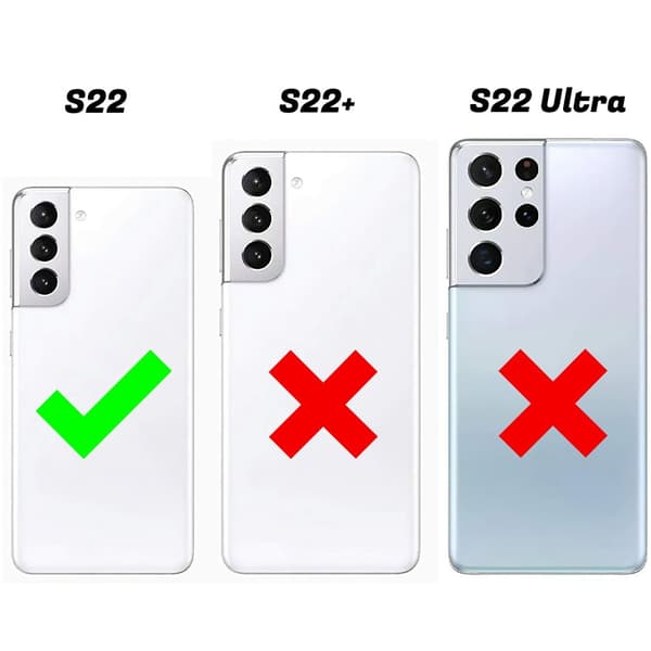 Samsung Galaxy S22 5G - Nahkakotelo / Suoja