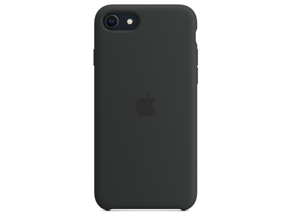 Apple - Baksidesskydd för mobiltelefon - silikon - midnatt - för iPhone 7, 8, SE (3rd generation), SE (andra generationen)