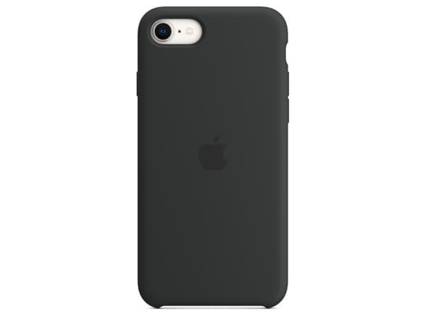 Apple - Baksidesskydd för mobiltelefon - silikon - midnatt - för iPhone 7, 8, SE (3rd generation), SE (andra generationen)