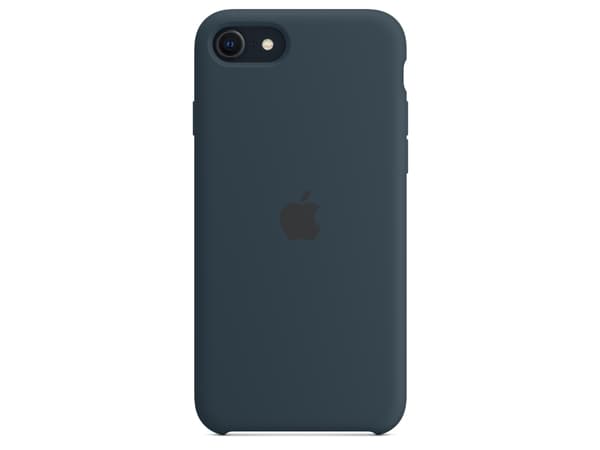 Apple - Baksidesskydd för mobiltelefon - silikon - avgrundsblå - för iPhone 7, 8, SE (3rd generation), SE (andra generationen)