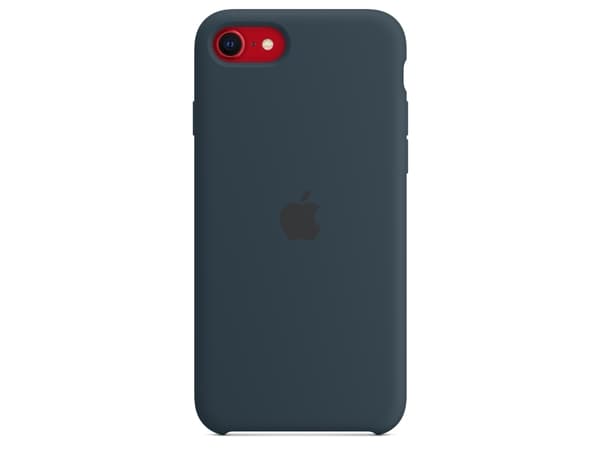 Apple - Baksidesskydd för mobiltelefon - silikon - avgrundsblå - för iPhone 7, 8, SE (3rd generation), SE (andra generationen)