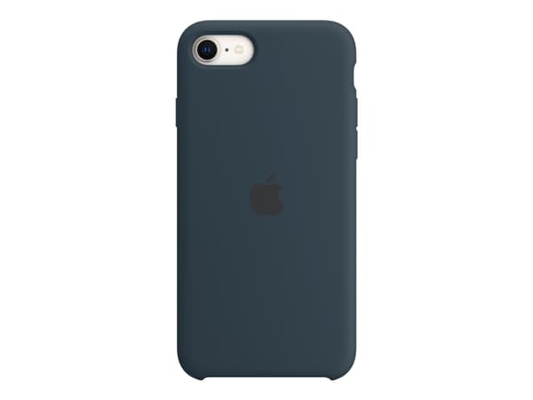 Apple - Baksidesskydd för mobiltelefon - silikon - avgrundsblå - för iPhone 7, 8, SE (3rd generation), SE (andra generationen)