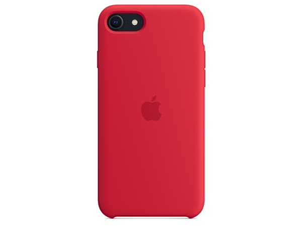 Apple - (PRODUCT) RED - baksidesskydd för mobiltelefon - silikon - röd - för iPhone 7, 8, SE (3rd generation), SE (andra generationen)