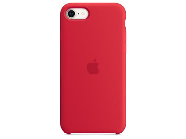 Apple - (PRODUCT) RED - baksidesskydd för mobiltelefon - silikon - röd - för iPhone 7, 8, SE (3rd generation), SE (andra generationen)