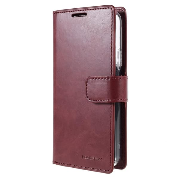 Samsung Galaxy S22 MERCURY GOOSPERY Mansoor Wallet Case WineRed