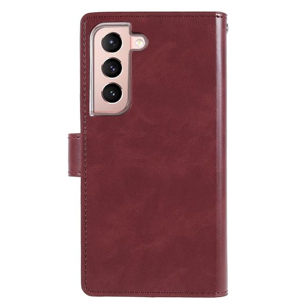 Samsung Galaxy S22 MERCURY GOOSPERY Mansoor Wallet Case WineRed