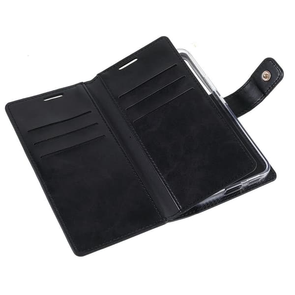 Samsung Galaxy S22+ MERCURY GOOSPERY Mansoor Wallet Case  - Black