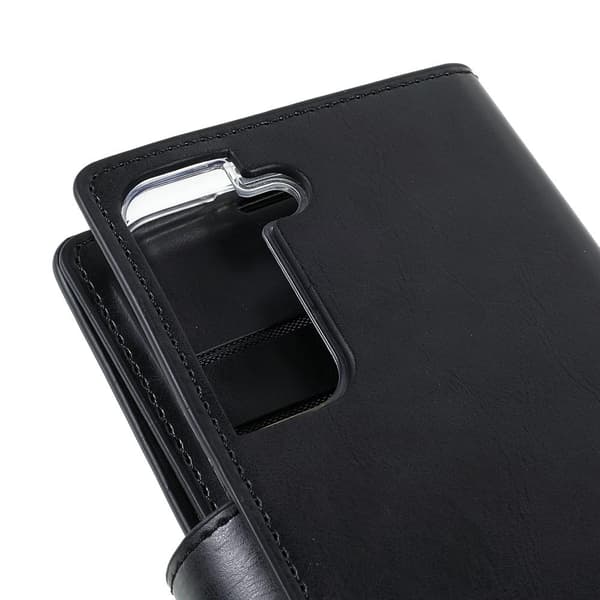 Samsung Galaxy S22+ MERCURY GOOSPERY Mansoor Wallet Case  - Black