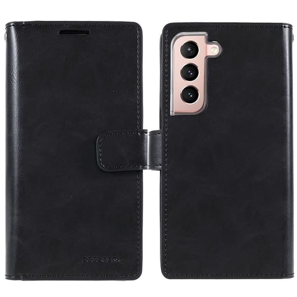 Samsung Galaxy S22+ MERCURY GOOSPERY Mansoor Wallet Case  - Black