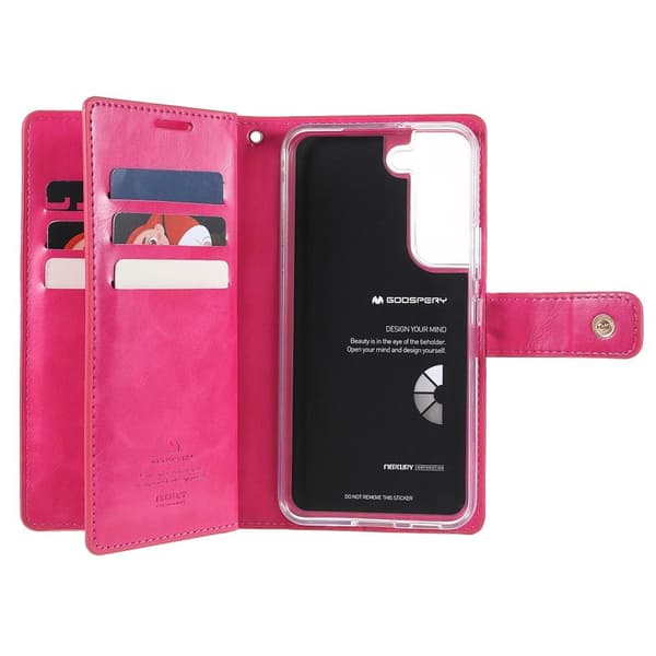 Samsung Galaxy S22+ MERCURY GOOSPERY Mansoor Pung Taske - Rosa