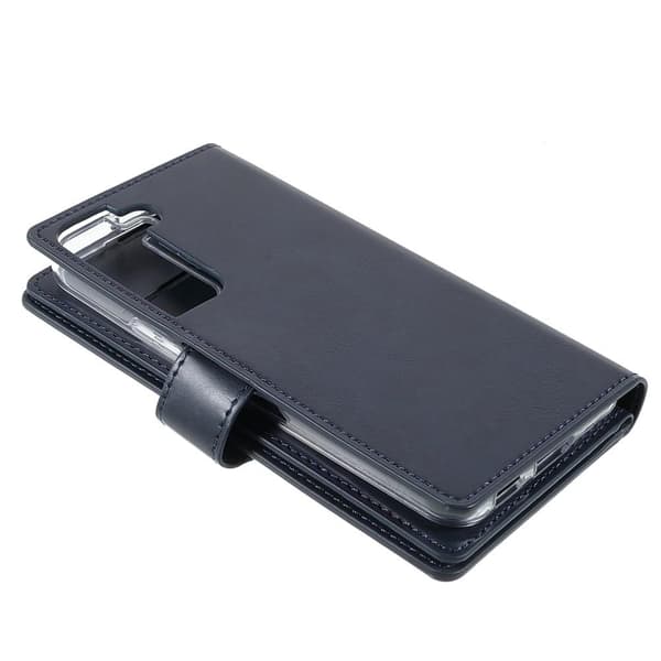 Samsung Galaxy S22+ MERCURY GOOSPERY Mansoor Lompakkokotelo - Tummansininen