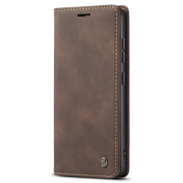 CASEME Retro Pung Taske til Samsung Galaxy S22 Plus - Kaffe