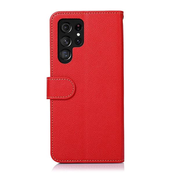 KHAZNEH Telefoncover til Samsung Galaxy S22 Ultra - Rød
