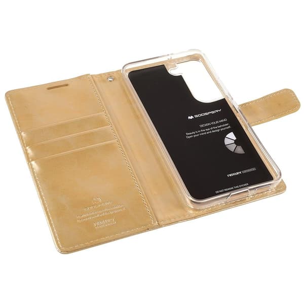 MERCURY GOOSPERY Sininen Kuu Suojakotelo Samsung Galaxy S22+ - Kulta