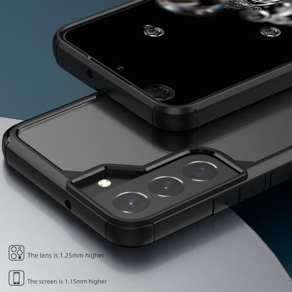 IPAKY Anti-drop Hybrid Shell Case for Samsung Galaxy S22+