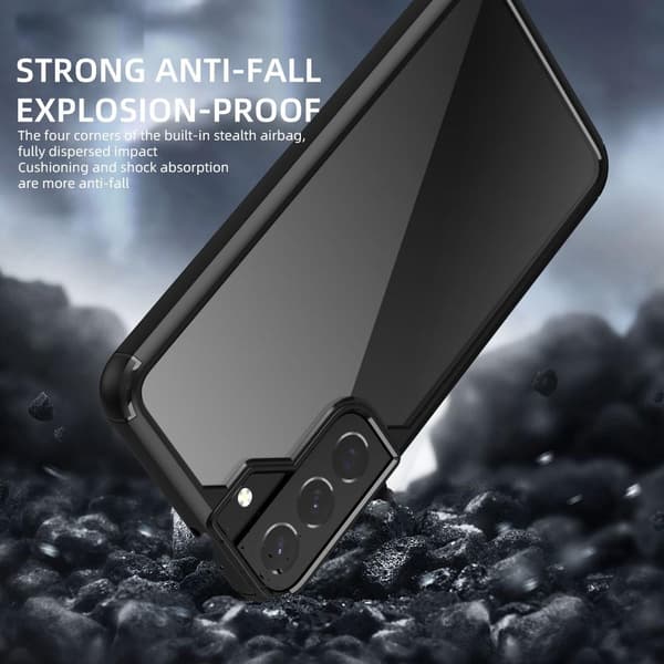 IPAKY Anti-drop Hybrid Shell Case for Samsung Galaxy S22+