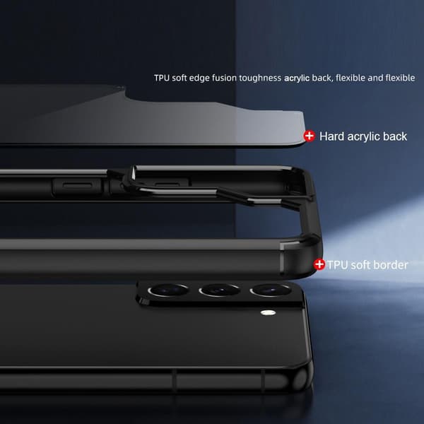 IPAKY Anti-drop Hybrid Shell Case for Samsung Galaxy S22+