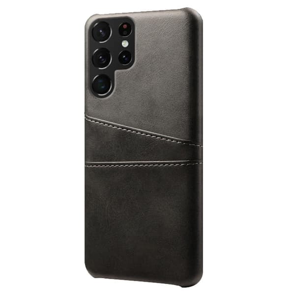 Samsung Galaxy S22 Ultra Skal med 2 kortplatser - Svart