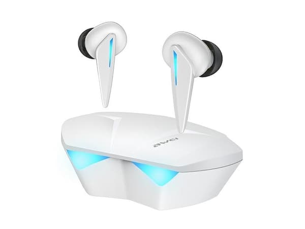 AWEI Bluetooth 5.0 T23 TWS headphones + docking station gaming white