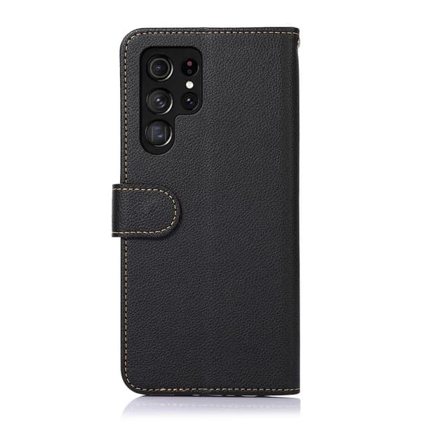 KHAZNEH Telefoncover til Samsung Galaxy S22 Ultra - Sort