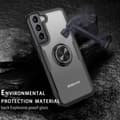 Miniatyrbilde 3 av 8: Samsung Galaxy S22+ Hybrid Deksel Med Fingerring - Svart/Sølv