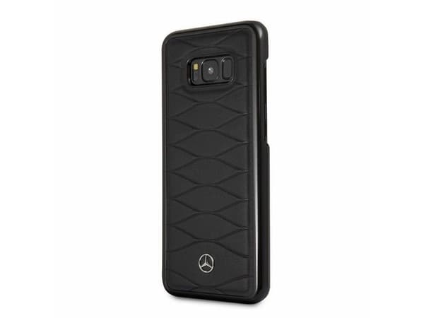 Mercedes Benz Pattern Line deksel til Samsung Galaxy S8 Plus - svart