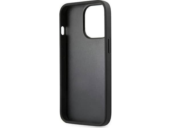 Guess case for iPhone 13 Pro / 13 6,1'' GUHCP13LPSASBBL blue Saffiano Strap