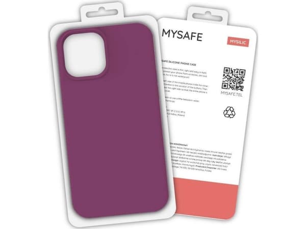 Mysafe MYSAFE SILICONE ETUI IPHONE 11 PRO MAX FIOLET FODERAL