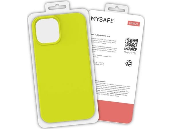 Mysafe MYSAFE SILIKONEVESKER SAMSUNG GALAXY S21 PLUSS GUL ESKE