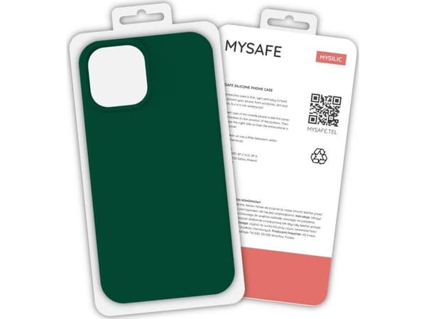 Mysafe MYSAFE SILIKONIKotelo SAMSUNG GALAXY S21 + CEMNO GREEN PUDELKO