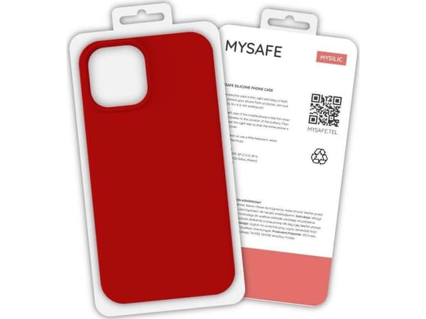 Mysafe MYSAFE SILICONE ETUI SAMSUNG GALAXY A21S PUNAINEN Kotelo