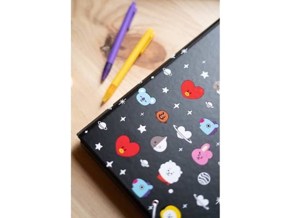 Line Friends Line Friends BT21 - Folder / teczka z gumką