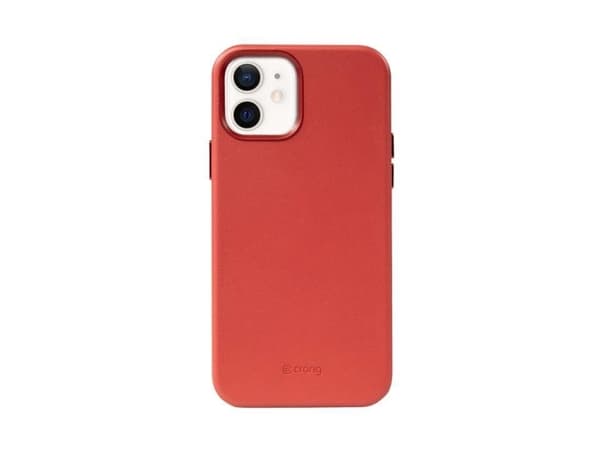 Crong CRG-ESS-IP1261-RED, Omslag, Apple, IPHONE 12 / IPHONE 12 PRO, 15,5 cm (6.1"), Röd