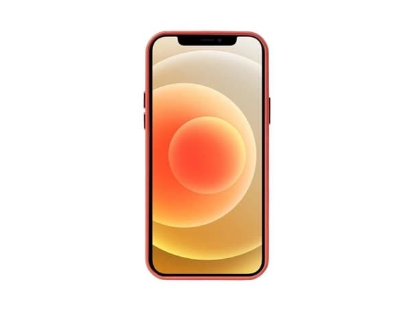 Crong CRG-ESS-IP1261-RED, Omslag, Apple, IPHONE 12 / IPHONE 12 PRO, 15,5 cm (6.1"), Röd