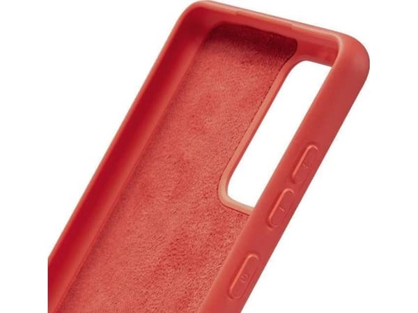 Crong Crong Color Cover - Protective Case for Samsung Galaxy A72 (red)