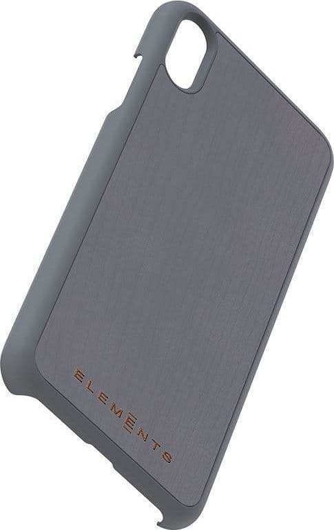 Nordic Elements Nordic Elements Original Gefion - Iphone Xs Max-deksel med ekte lønnetre (mellomgrå)