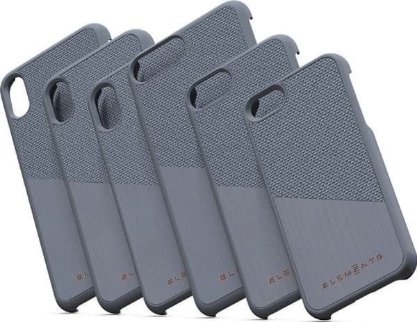 Nordic Elements Nordic Elements Original Hel - Fodral till Iphone Xs Max med äkta lönnträ (mellangrå)
