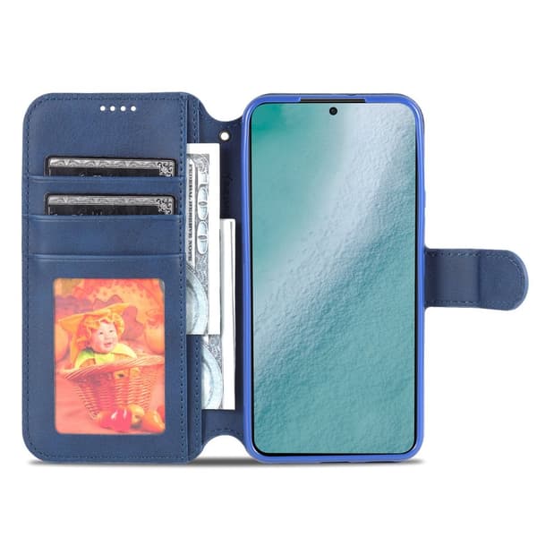 Samsung Galaxy S21 FE - Effektfullt Praktiskt Plånboksfodral