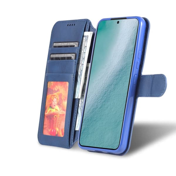 Samsung Galaxy S21 FE - Effektfullt Praktiskt Plånboksfodral