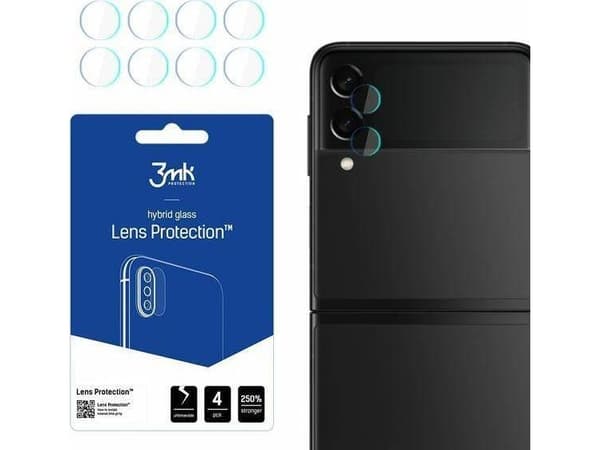 3MK 3MK Lens Protect Sam Z Flip 3 5G kameran objektiivin suojaus 4kpl