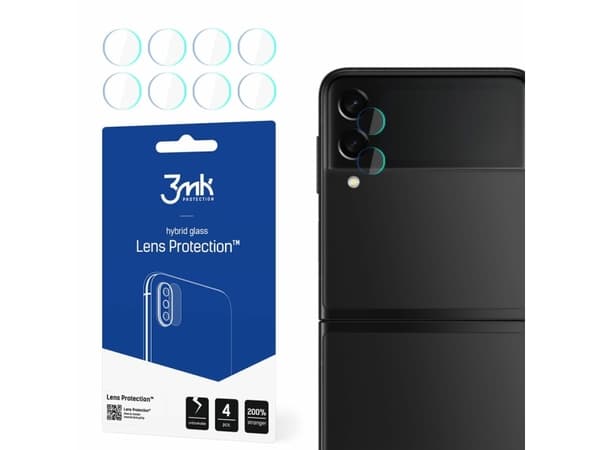 3MK 3MK Lens Protect Sam Z Flip 3 5G kameran objektiivin suojaus 4kpl